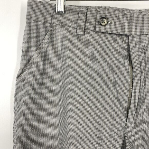 Ballin X-Waist Mens Pants 33x32 Lightweight Gray Patterned Casual Comfort - Picture 6 of 13